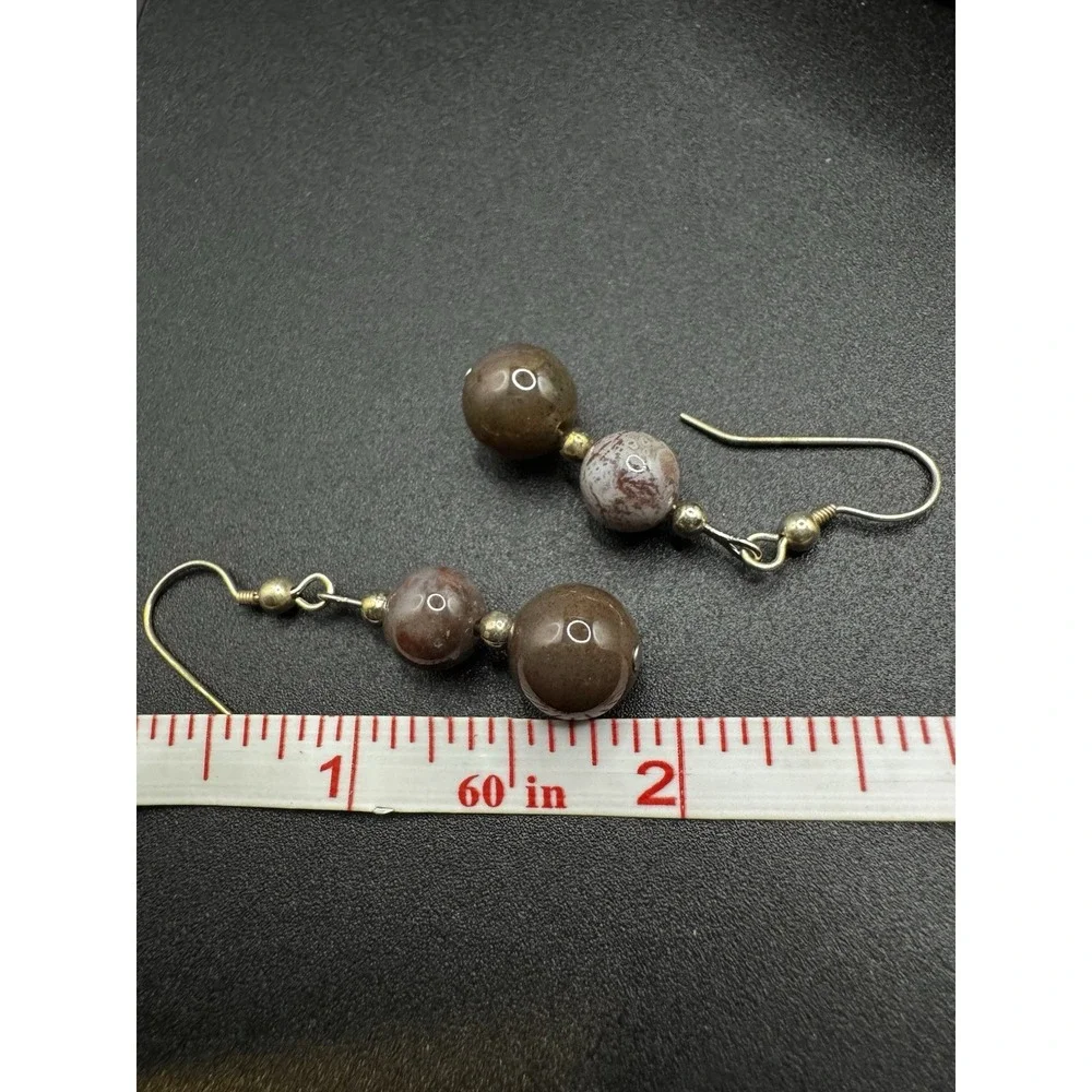 Canada Fancy Jasper‎ Dangle Earrings